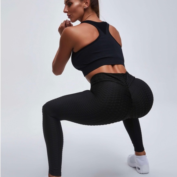 Flamingo Butt Lift Leggings - Picture 2 of 6